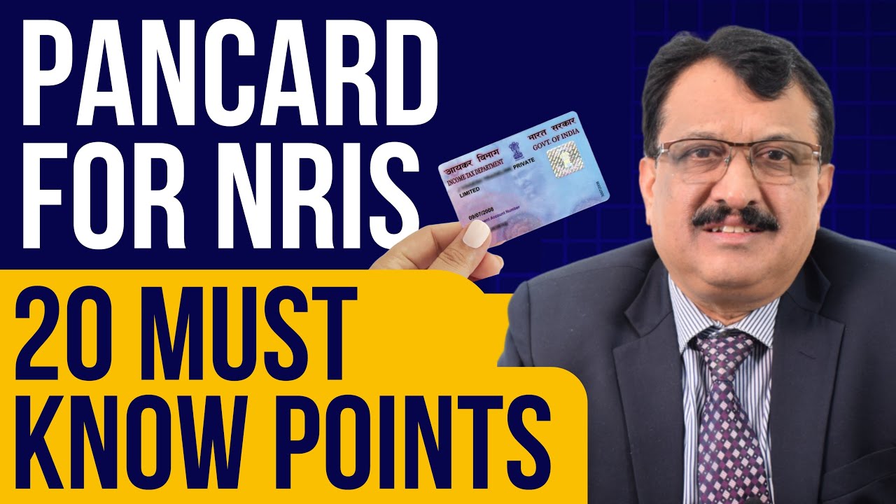 Pancard For NRIs 20 Must Know Points