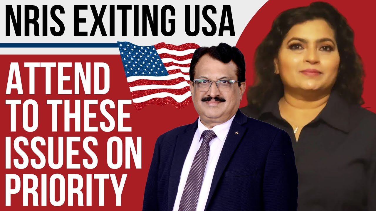 NRIs Exiting USA Attend To These Issues On Priority