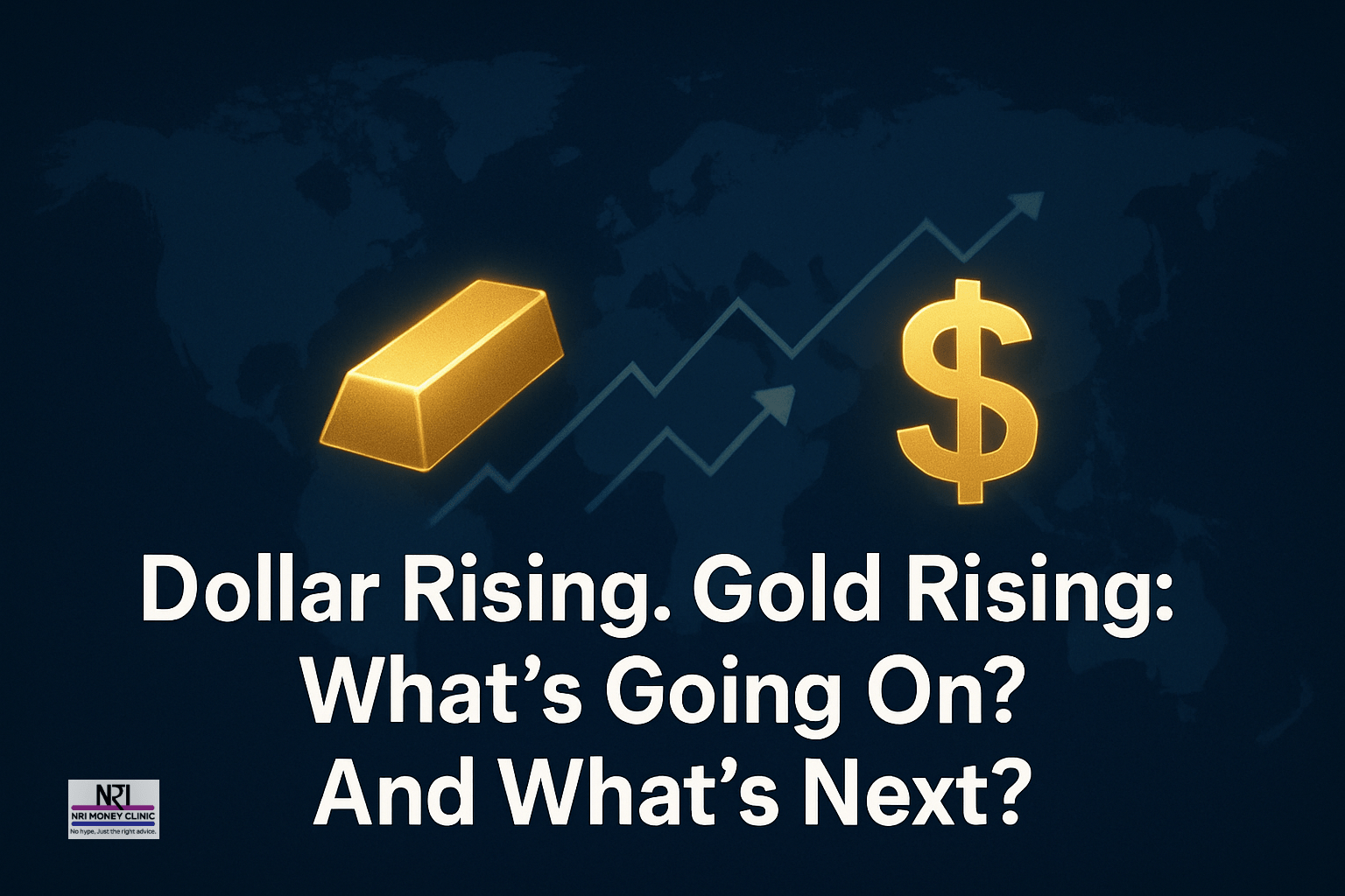 Dollar Rising. Gold Rising. What’s Going On? And What’s Next?