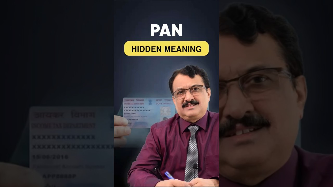 Ever wondered what those ten PAN characters actually mean?