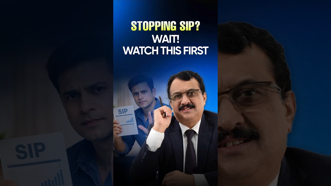 Hitting pause on your SIP because the market is throwing a tantrum? Stop right there! 🛑