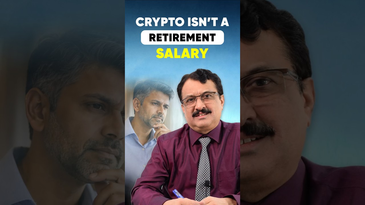 Relying on crypto swings to fund your retirement is like banking your future on a lottery ticket.