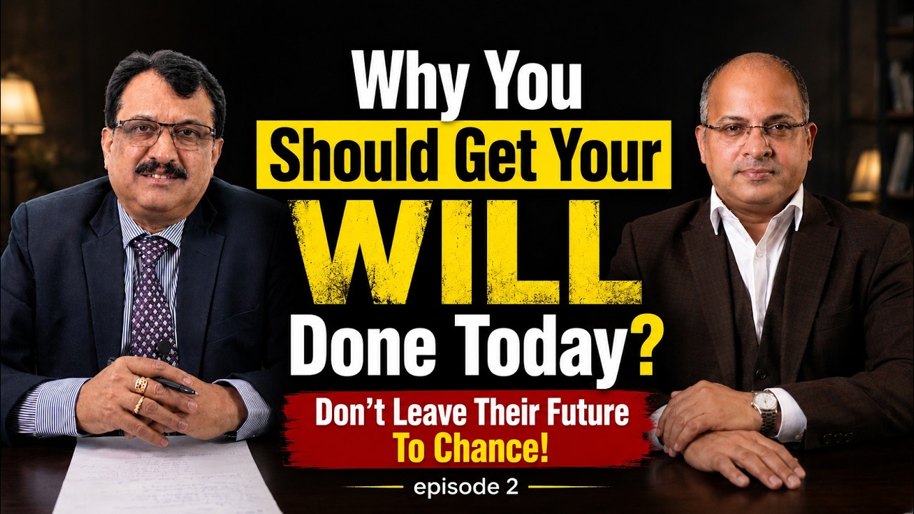 Why You Should Get Your WILL Done Today ? By CA SREEJITH KUNIYIL