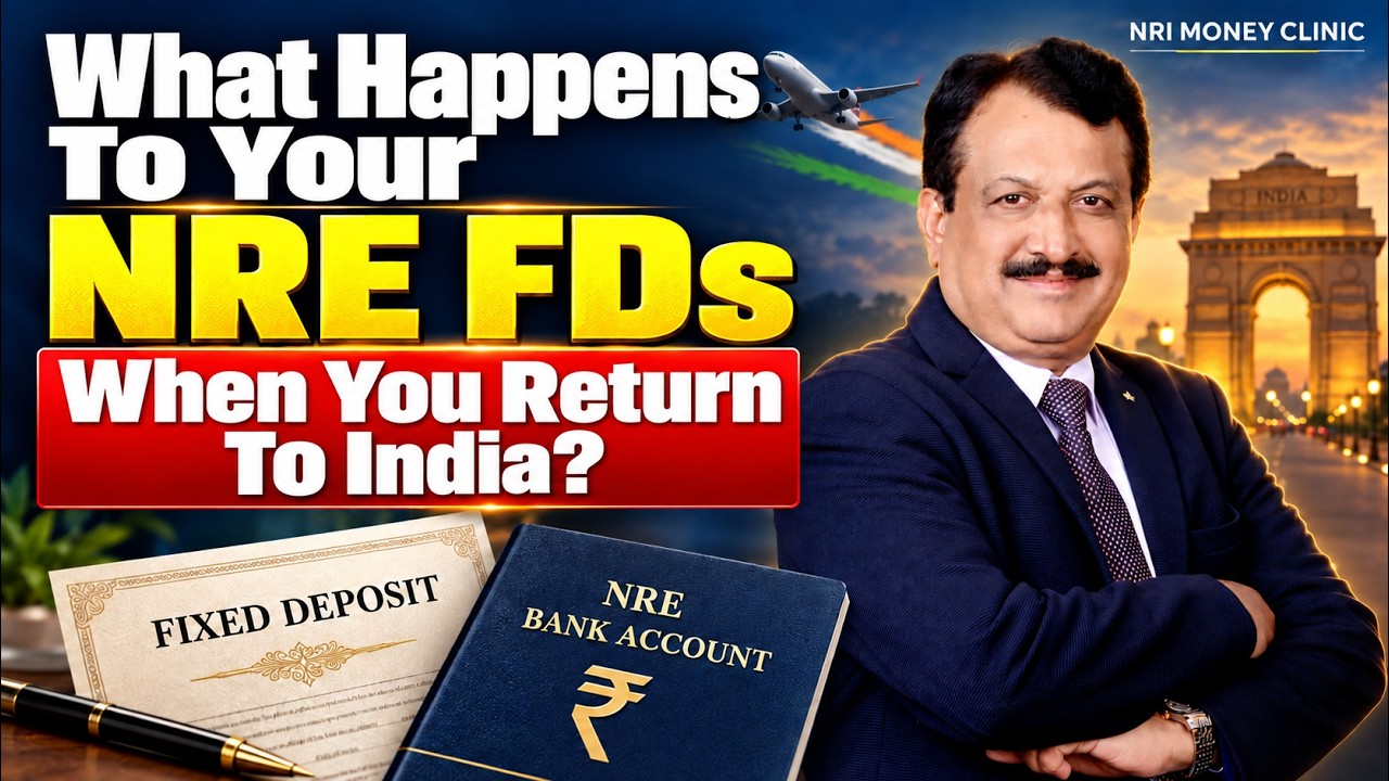 What Happens To Your NRE FDs When You Return To India
